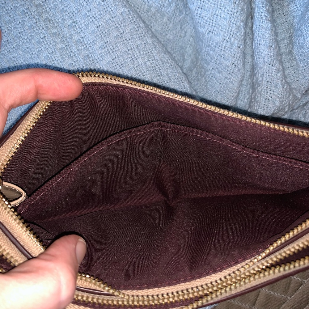 Nwot Coach Double Zip Wristlet View 4
